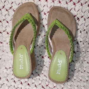 Vintage Mudd Y2K Wedge Sandals